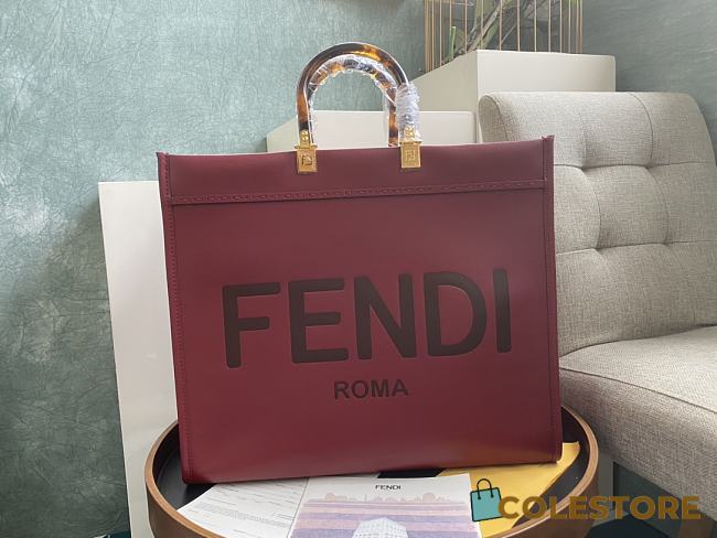 Fendi Sunshine Medium Tote Bag 8BH386 Size 40.5x21.5x35cm - 1
