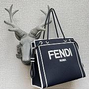Fenacdi Roma Medium Tote Bag Natural Fabric - 3