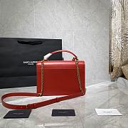 YSL Sunset Medium Smooth Leather 442906 Size: 25x18x5cm - 5