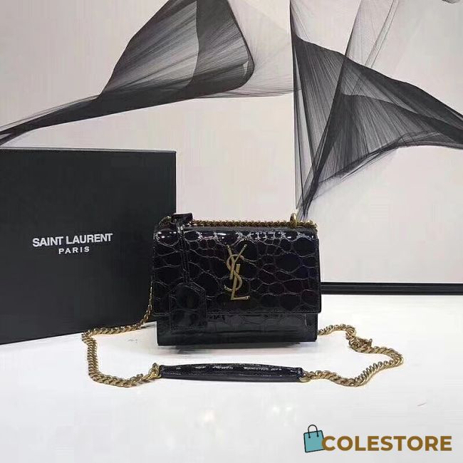 YSL Tortoise Pattern Bag 442905 Size: 19x13x9cm - 1