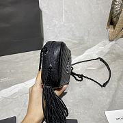 YSl Lou Camera Bag In Quilted Leather 612544 Size 18×10×5cm - 2