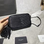 YSl Lou Camera Bag In Quilted Leather 612544 Size 18×10×5cm - 5