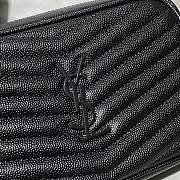 YSl Lou Camera Bag In Quilted Leather 612544 Size 18×10×5cm - 4