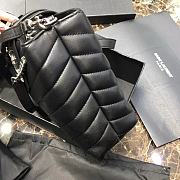 YSL Lou Camera Bag In Cownskin 502717 Size: 23x16x6cm - 6