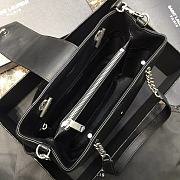 YSL Lou Camera Bag In Cownskin 502717 Size: 23x16x6cm - 3