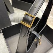 YSL Le5A7 Hobo Bag In Smooth Leather 6572282 Size: 25X14X6cm - 3