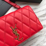 YSL Angie Quilted Crossbody Bag 5850311 Size 22x13x5.5cm - 5