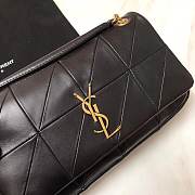 YSL Jamie Medium Crossbody Bag In Sheepskin 515821 Size: 25x15x7.5cm - 4