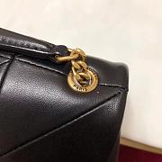 YSL Jamie Medium Crossbody Bag In Sheepskin 515821 Size: 25x15x7.5cm - 5