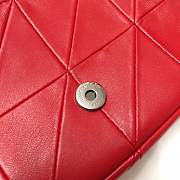 YSL Jamie Medium Crossbody Bag In Red 515821 Size: 25x15x7.5cm - 4