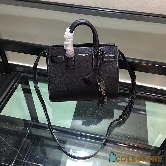 YSL Classic Sac De Jour Baby In Smooth Leather 421863 Size 22x18x11cm - 1