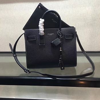 YSL Medium Classic Sac De Jour Baby In Smooth Leather 421863 Size 26x21x11cm