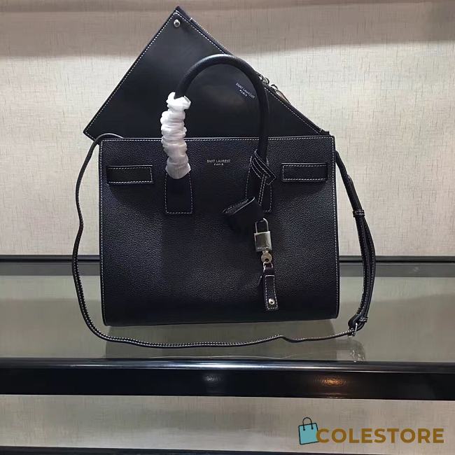 YSL Classic Sac De Jour Baby In Smooth Leather 421863 Size 32x25x16.5cm - 1