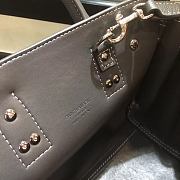 YSL Classic Sac De Jour Baby Smooth Leather In Grey 421863 Size 22cm - 3