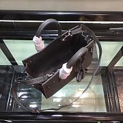 YSL Classic Sac De Jour Baby Smooth Leather In Grey 421863 Size 22cm - 6