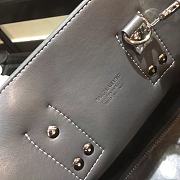 YSL Medium Classic Sac De Jour Baby Smooth Leather In Grey 421863 Size 26x21x11cm - 5