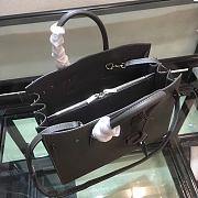 YSL Classic Sac De Jour Baby Smooth Leather In Grey 421863 Size 32cm - 3
