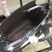 YSL Classic Sac De Jour Baby Smooth Leather In Grey 421863 Size 32cm - 4