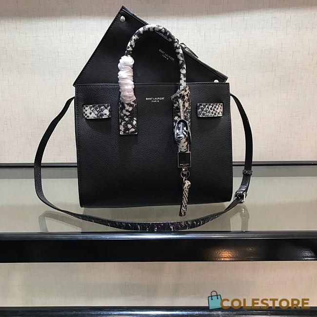 YSL Medium Classic Sac De Jour Baby In Special Strap 421863 Size 26x21x11cm - 1