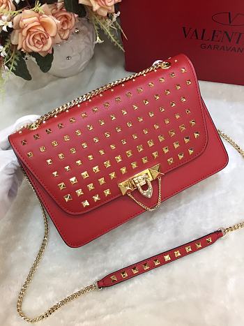 Valentino Handle Bag 080-1 Size 24×7×17cm
