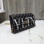 Valentino Rockstud Spike Clutch ZW2B0 Size: 23.5 x 14.5 x 4.5cm - 2