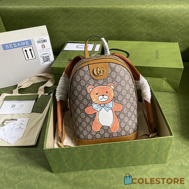 gucci bear backpack