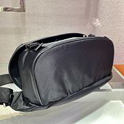Prada Nylon And Saffiano Leather Bag With Strap 2VH994 Size 27x15x14cm - 5