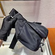 Prada Nylon And Saffiano Leather Bag With Strap 2VH994 Size 27x15x14cm - 4