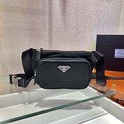 Prada Re-Nylon And Saffiano Leather Shoulder Bag 2VH128 Size 19x13x2.5cm - 4