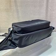 Prada Black Nylon Belt Bag 1BL010 Size 21x12x7.5cm - 5