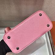 Prada Galleria Small Saffiano In Pink Leather Bags 1BA296 Size 23x16.5x10cm - 5