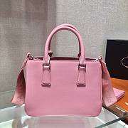 Prada Galleria Small Saffiano In Pink Leather Bags 1BA296 Size 23x16.5x10cm - 3