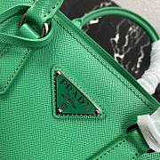 Prada Galleria Small Saffiano In Green Leather Bags 1BA296 Size 23x16.5x10cm - 5