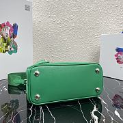 Prada Galleria Small Saffiano In Green Leather Bags 1BA296 Size 23x16.5x10cm - 2