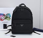 Prada Black Nylon Backpack 2VZ066 Size 40x29x17cm - 1