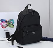 Prada Black Nylon Backpack 2VZ066 Size 40x29x17cm - 6