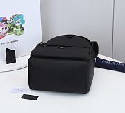Prada Black Nylon Backpack 2VZ066 Size 40x29x17cm - 5