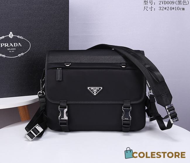 Prada Nylon Crossbody Bag 2VD009 Size: 32×24×10cm - 1
