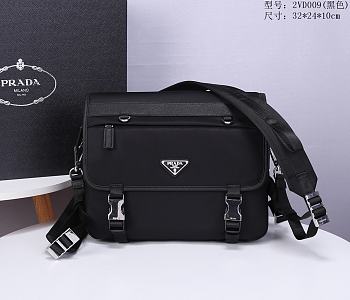 Prada Nylon Crossbody Bag 2VD009 Size: 32×24×10cm