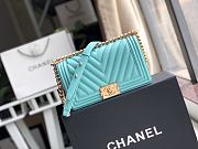 Chanel Le Boi 19 Ib Blue 67086 Size: 25×15×7.5cm - 1