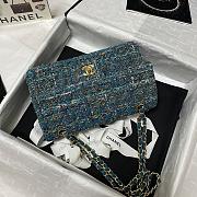 Chanel Woolen Cloth Sequin Bag A69900 Size 25.5cm - 4