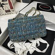 Chanel Woolen Cloth Sequin Bag A69900 Size 25.5cm - 5