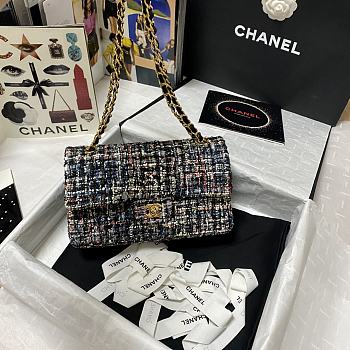 Chanel Extra Mini Classic Tweed Bag A69900 Size 25.5cm