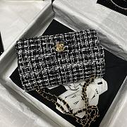 Chanel 18 Extra Mini Classic Tweed Bag A69900 Size 25.5cm - 6