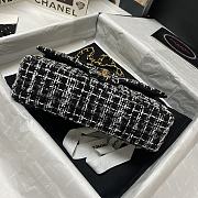 Chanel 18 Extra Mini Classic Tweed Bag A69900 Size 25.5cm - 5