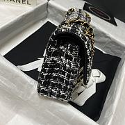 Chanel 18 Extra Mini Classic Tweed Bag A69900 Size 25.5cm - 3