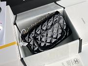 Chanel Mini Flap Bag Patent Leather 20cm - 3