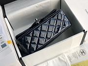 Chanel Mini Flap Bag Patent Leather In Black 1116 20cm - 3