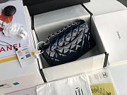 Chanel Mini Flap Bag Patent Leather In Black 1116 20cm - 4