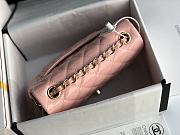 Chanel Mini Flap Bag Patent Leather In Pink 1116 20cm - 4